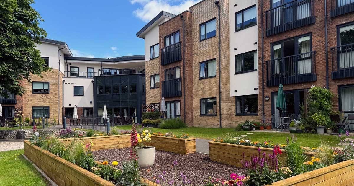 The Jill Ohlson Garden at Nonsuch Abbeyfield Independent Living retirement village