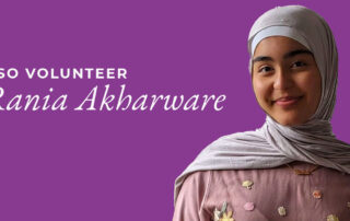 Rania Akharware on her first experience of volunteering at Abbeyfield Southern Oaks