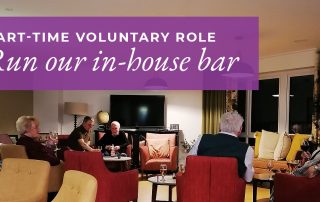 We’re looking for a reliable and honest volunteer to run our in-house bar